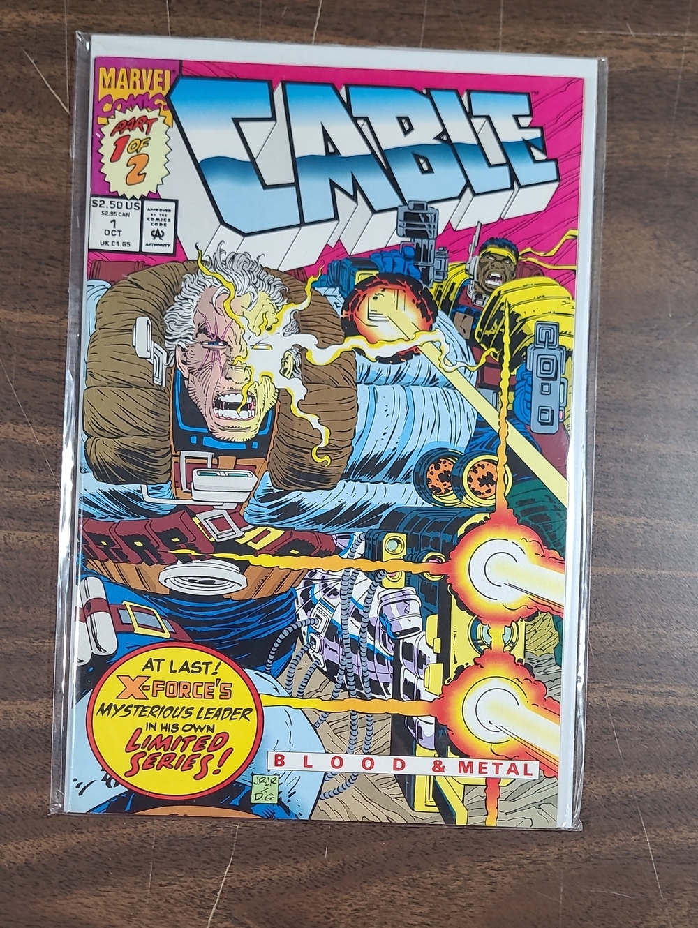 Marvel Cable Comic Book #1 October Bagged